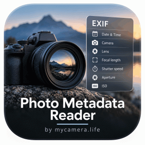 Photo Metadata Reader by mycamera.life
